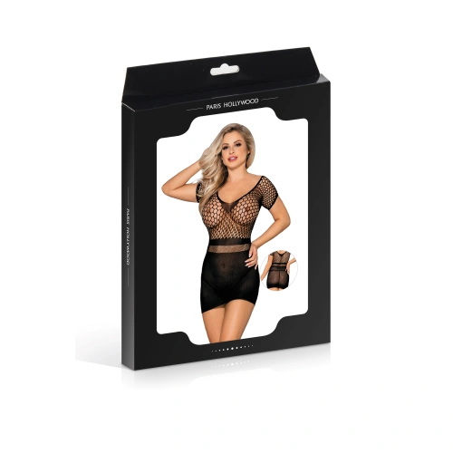 Рокля с къс ръкав QL черна [3]