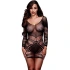 Мини рокля Baci 3129 чернa Мини рокля Baci 3129 чернa