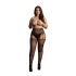 Мрежест чорапогащник с отвори Le Desir 042 Queen Size [2]