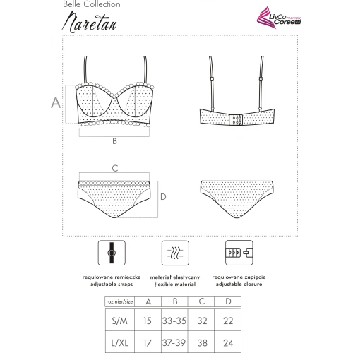 Комплект Naretan бежов размер L/XL [12]