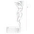Боди с изрязано дъно Passion BS023 черно [2]
